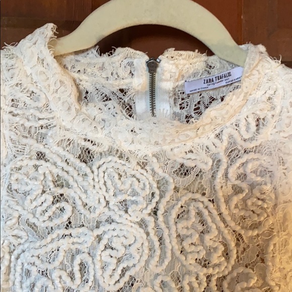 White Lace Zara Top - Picture 4 of 7